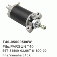 2 STROKE -STARTER MOTOR  - PARSUN T40-66T-81800-03, 66T-81800-00 -YAMAHA E40X -T40-05000500W Parsun